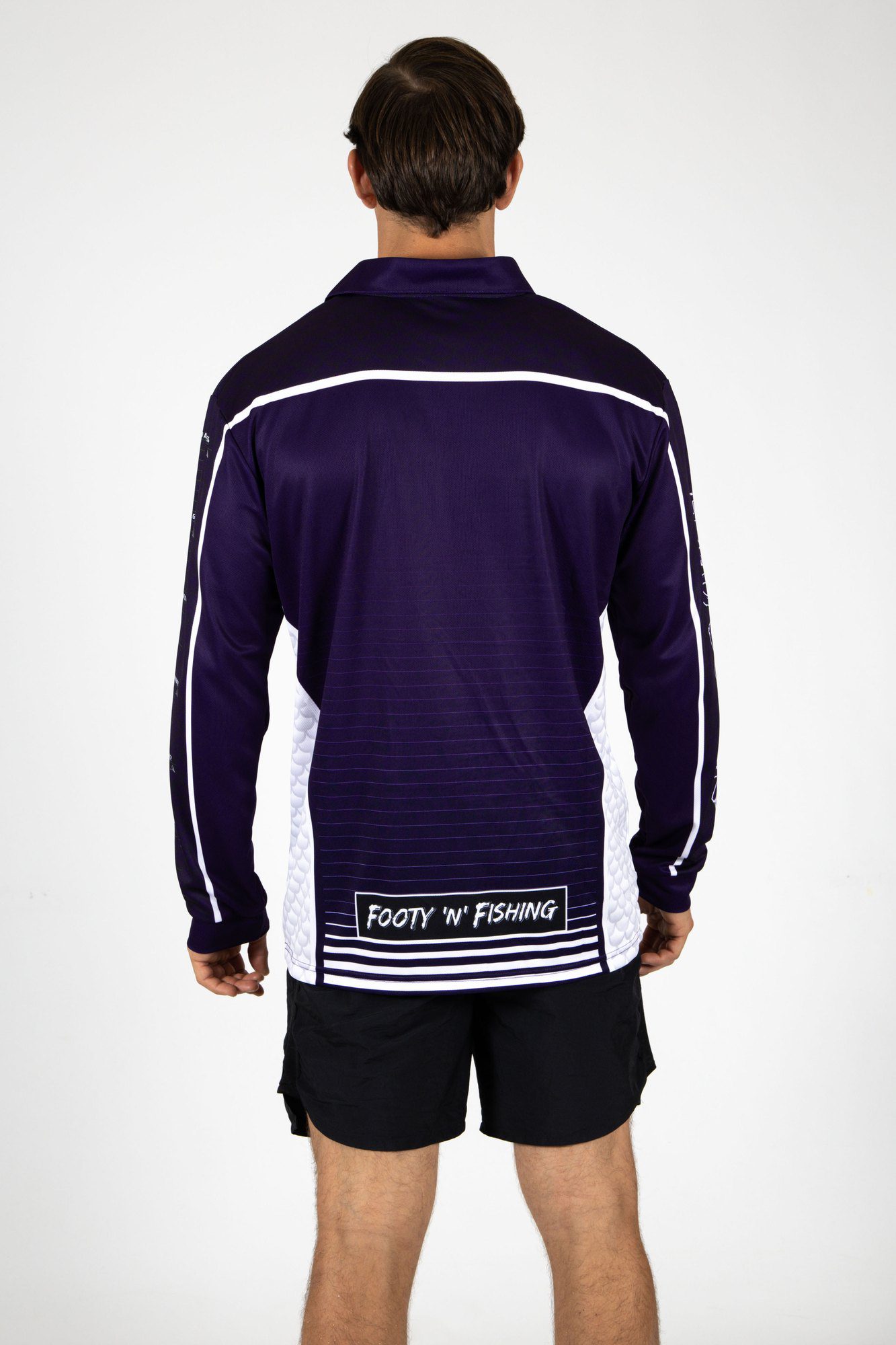 Fremantle Dockers AFL Footy N Fishing Shirt UPF 50+ Youth & Adult Sizes 6 Fremantle Dockers AFL Footy N Fishing Shirt UPF 50+ Youth & Adult Sizes - Image 6