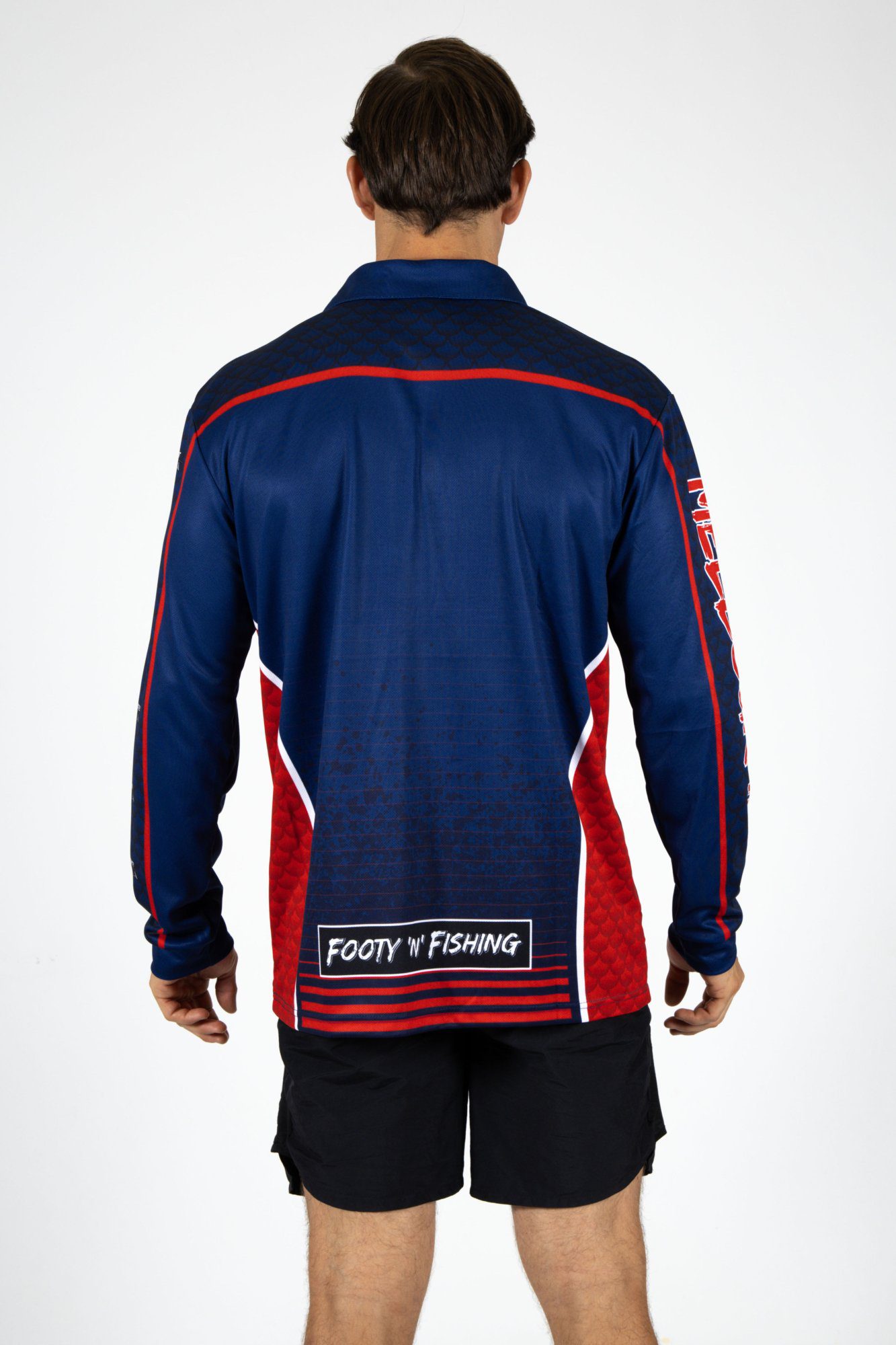 Melbourne Demons AFL Footy N Fishing Shirt UPF 50+ Youth & Adult Sizes 6 Melbourne Demons AFL Footy N Fishing Shirt UPF 50+ Youth & Adult Sizes - Image 6