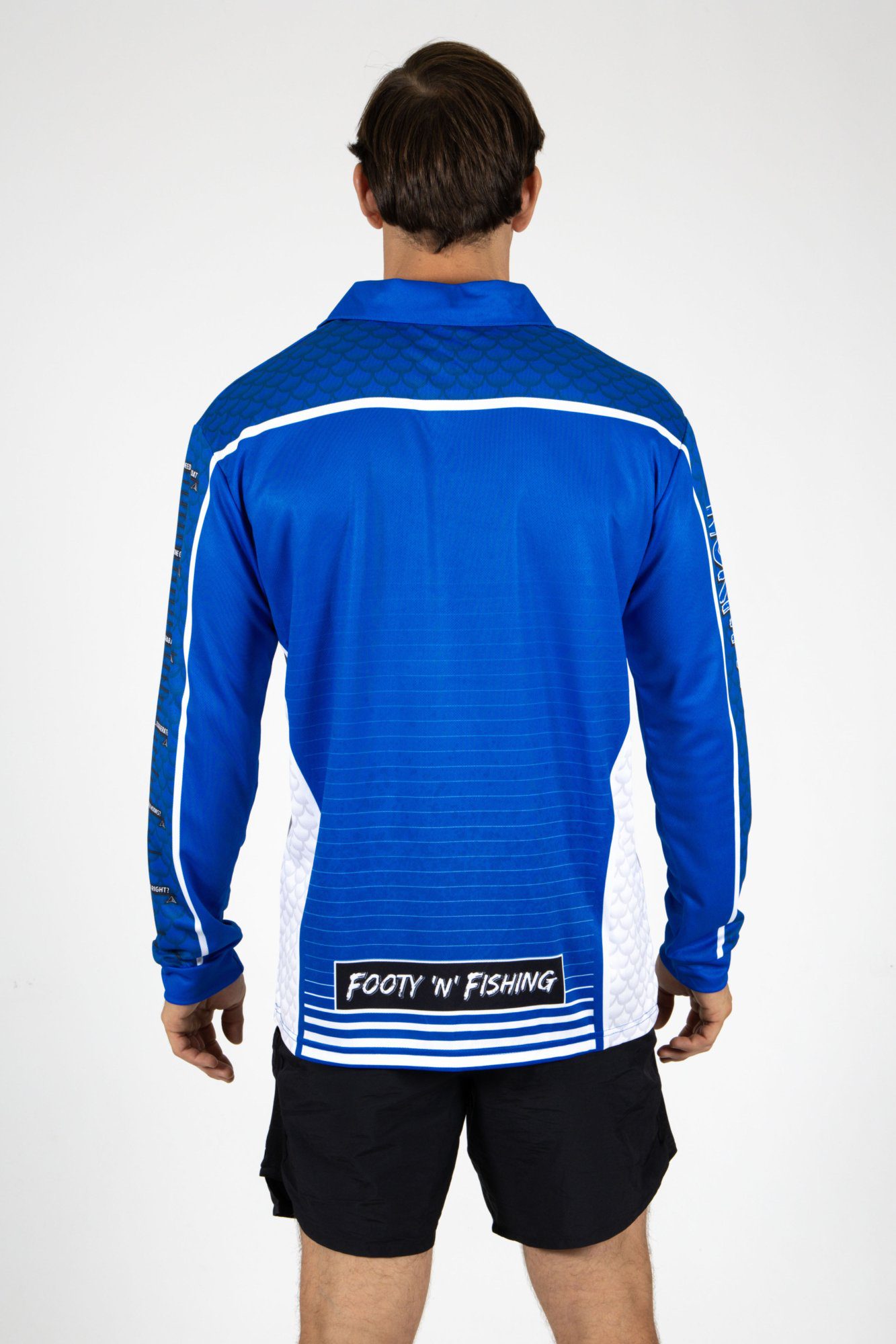 North Melbourne Kangaroos AFL Footy N Fishing Shirt UPF 50+ Youth & Adult Sizes 6 North Melbourne Kangaroos AFL Footy N Fishing Shirt UPF 50+ Youth & Adult Sizes - Image 6