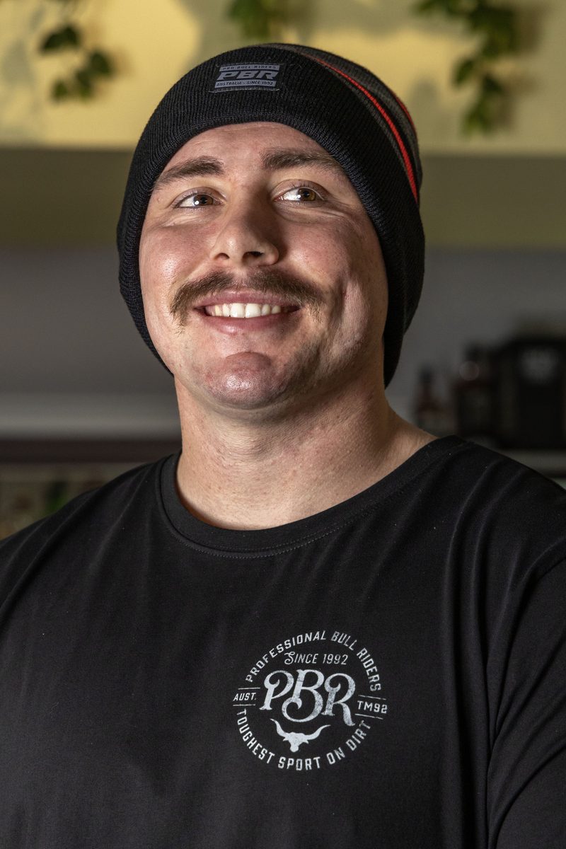 PBR Beanie - Black Rodeo Winter Headwear 2 PBR Beanie - Black Rodeo Winter Headwear - Image 2