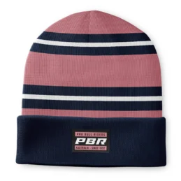 PBR Beanie - Pink Rodeo Winter Headwear