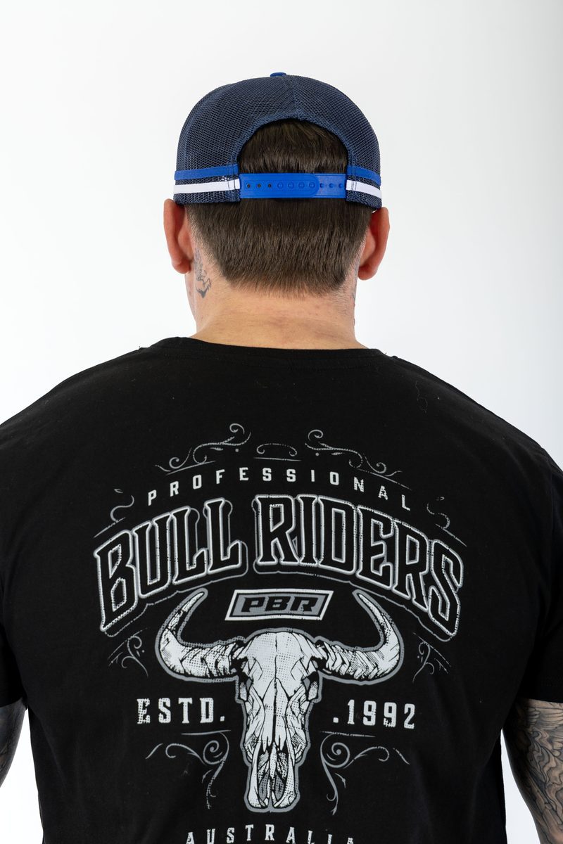 PBR 'Blue Blood' Cap - Rodeo Western Headwear 3 PBR 'Blue Blood' Cap - Rodeo Western Headwear - Image 3