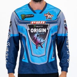 PBR NSW Blues Supporter Jersey - Youth Rodeo Sports Shirt