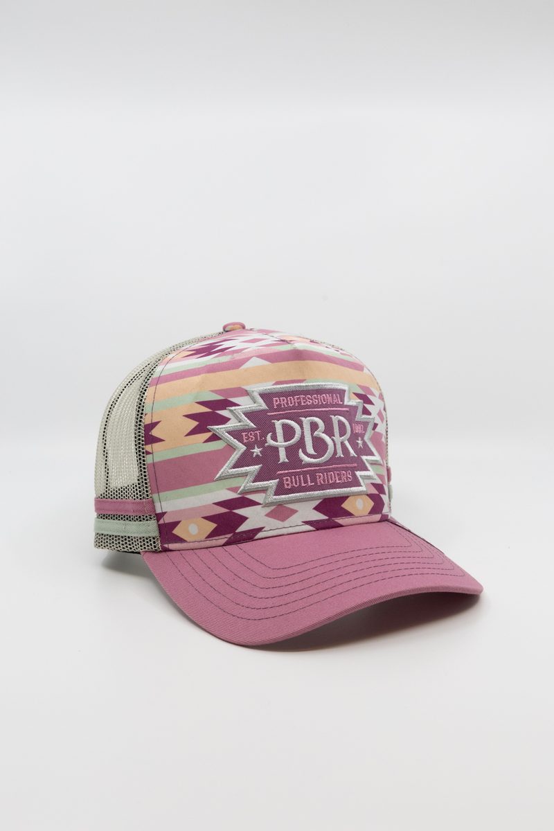 PBR 'Cherokee Cap' Cap - Rodeo Western Headwear 3 PBR 'Cherokee Cap' Cap - Rodeo Western Headwear - Image 3