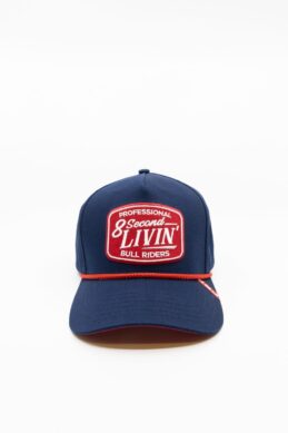 PBR Livin' Navy Cap - Rodeo Western Headwear