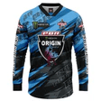 PBR NSW Blues Origin Supporter Jersey - Adult Rodeo Sports Shirt