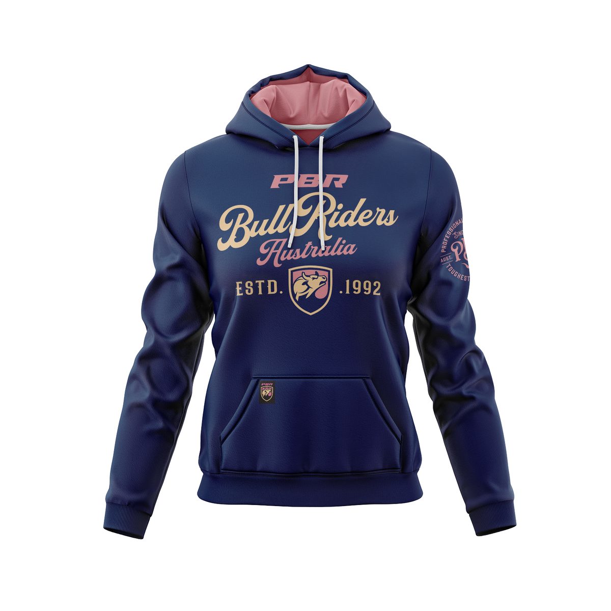 PBR 'Rosie' Hoodie - Rodeo Pullover Jumper 1 PBR 'Rosie' Hoodie - Rodeo Pullover Jumper
