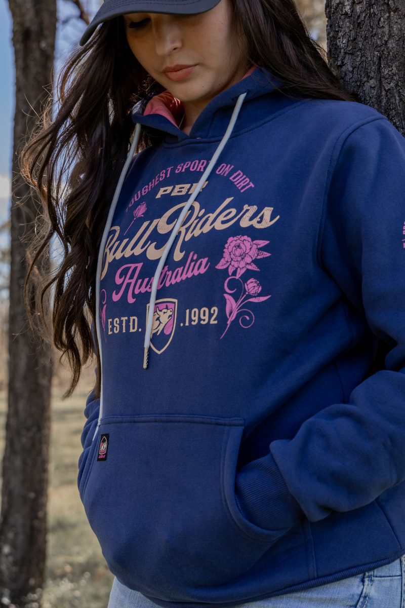 PBR 'Rosie' Hoodie - Rodeo Pullover Jumper 3 PBR 'Rosie' Hoodie - Rodeo Pullover Jumper - Image 3