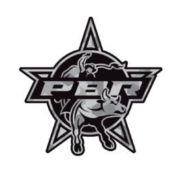 PBR Steel Sticker Decal - Rodeo Bull Riding Sticker