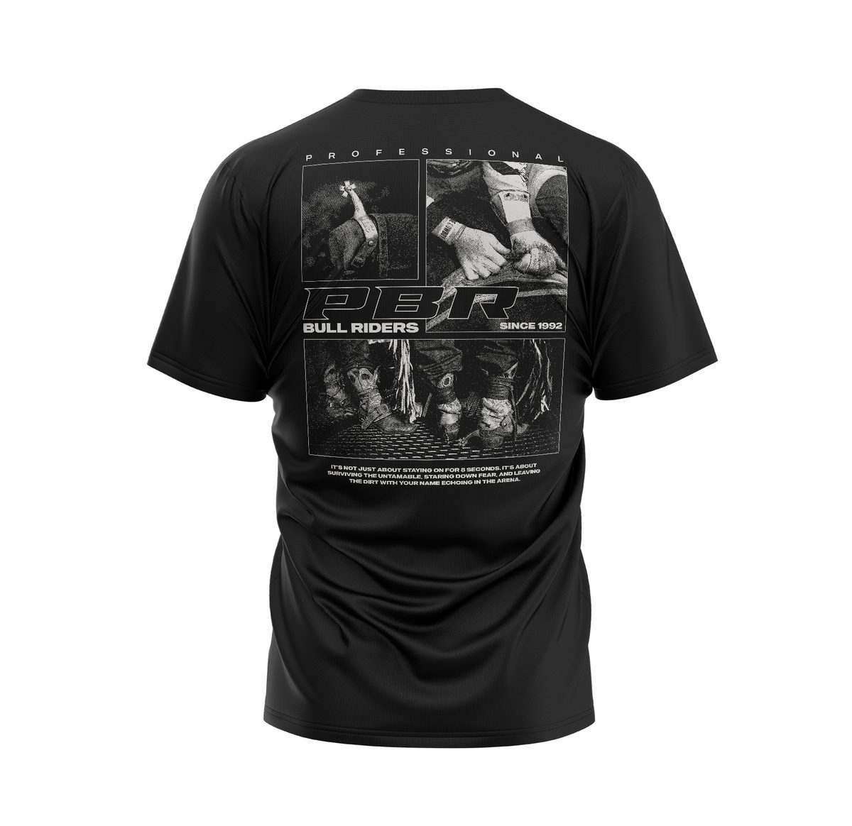 PBR 'Streeter' Men's Rodeo Graphic T-Shirt 2 PBR 'Streeter' Men's Rodeo Graphic T-Shirt - Image 2