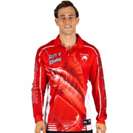 Sydney Swans AFL Footy N Fishing Shirt UPF 50+ Youth & Adult Sizes