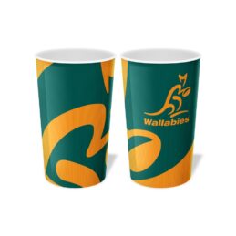 Australia Wallabies Rugby Union Kangaroo Lenticular Tumbler Cup