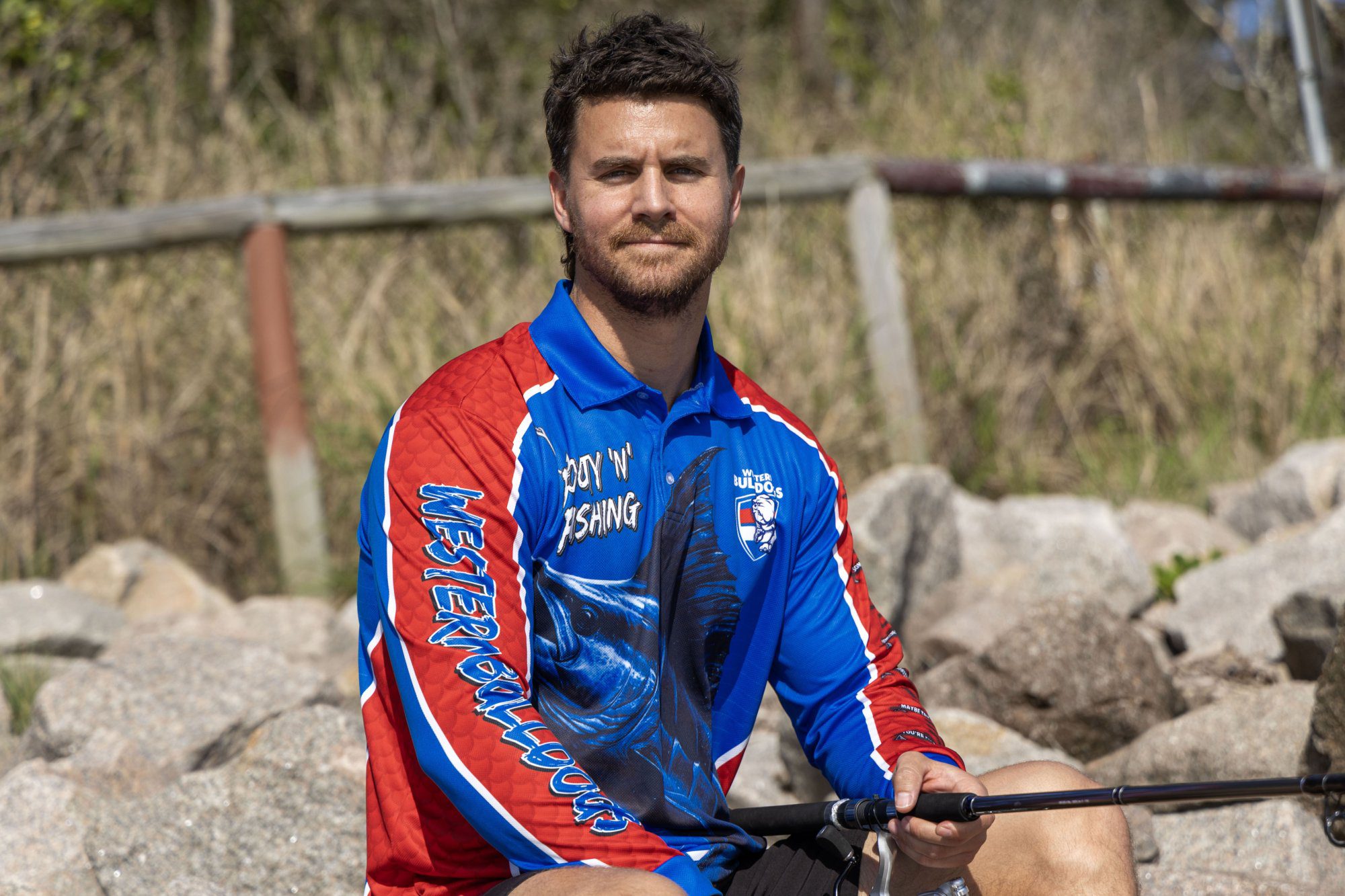 Western Bulldogs AFL Footy N Fishing Shirt UPF 50+ Youth & Adult Sizes 18 Western Bulldogs AFL Footy N Fishing Shirt UPF 50+ Youth & Adult Sizes - Image 18