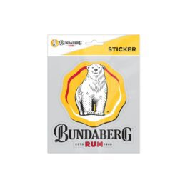 Bundaberg Rum Bundy Rosette Diecut Sticker