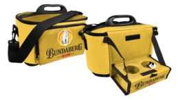 Bundy Bundaberg Rum drink cooler esky carry bag with tray/table