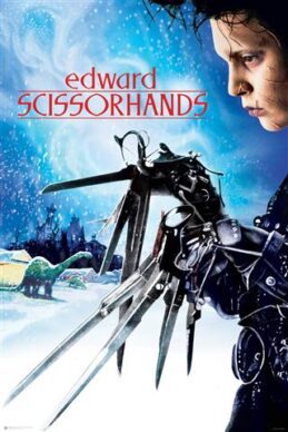 Edward Scissorhands Movie Poster Print Wall Art