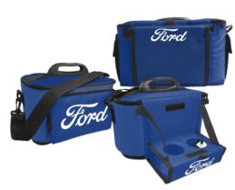 Ford Logo Blue drink cooler esky carry bag with tray/table