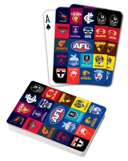 AFL Playing Cards All Teams Official Licensed