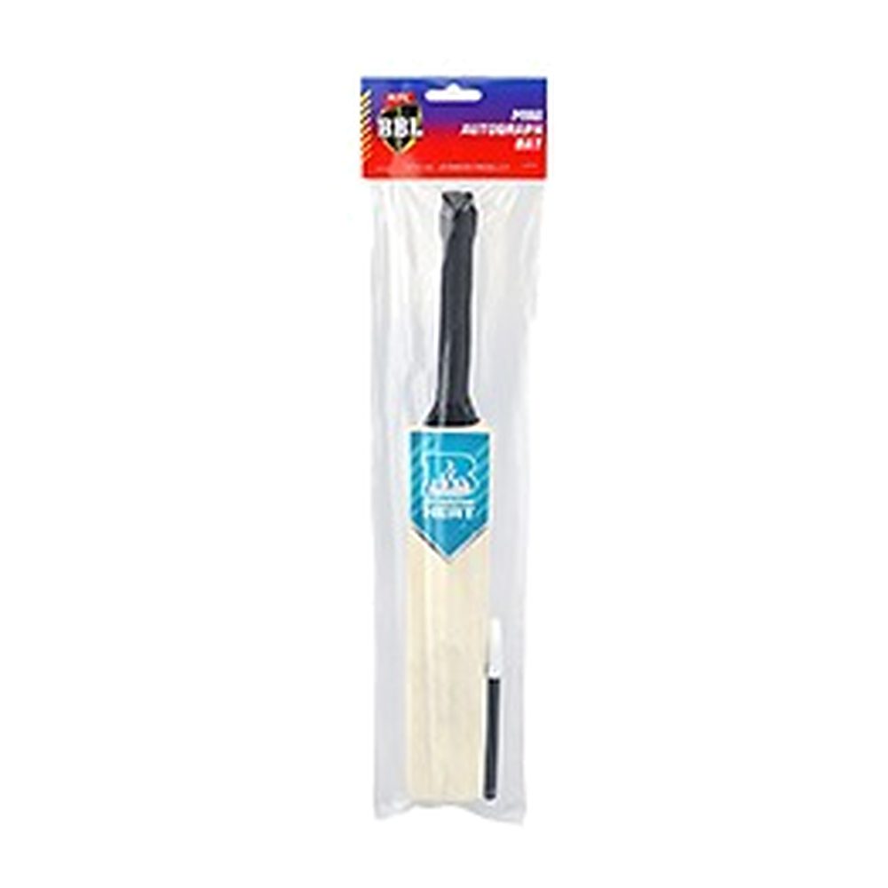 Brisbane Heat BBL Mini Autograph Bat with Marker 3 Brisbane Heat BBL Mini Autograph Bat with Marker - Image 3