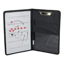Gilbert Rugby Coaching Folder - Magnetic Tactics Board & Clipboard