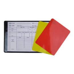 Gilbert Rugby Referee Score Card Set - Red & Yellow Cards