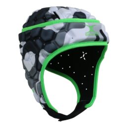 Gilbert XP250 Rugby Headgear Camo - Protective Scrum Cap