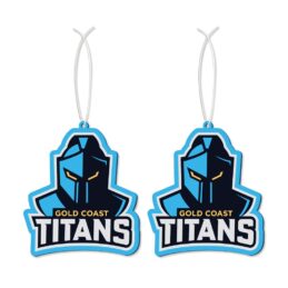 Gold Coast Titans NRL Set of 2 Air Fresheners