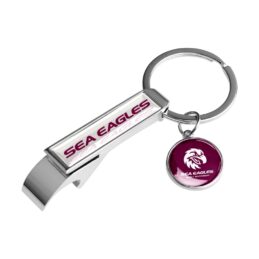 Manly Warringah Sea Eagles NRL Bottle Opener Keyring
