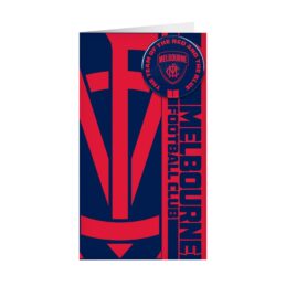 Melbourne Demons AFL Badge Card Official Licensed