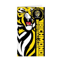 Richmond Tigers AFL Badge Card Official Licensed