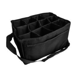Steeden Flexible Water Bottle Carrier Black - Holds 12