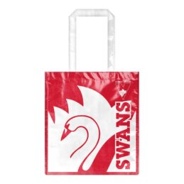 Sydney Swans AFL Laminated Shopping Bag Official