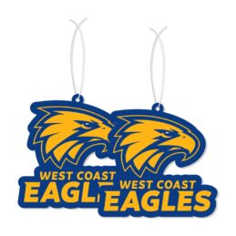 West Coast Eagles AFL Air Freshener Set of 2 Official